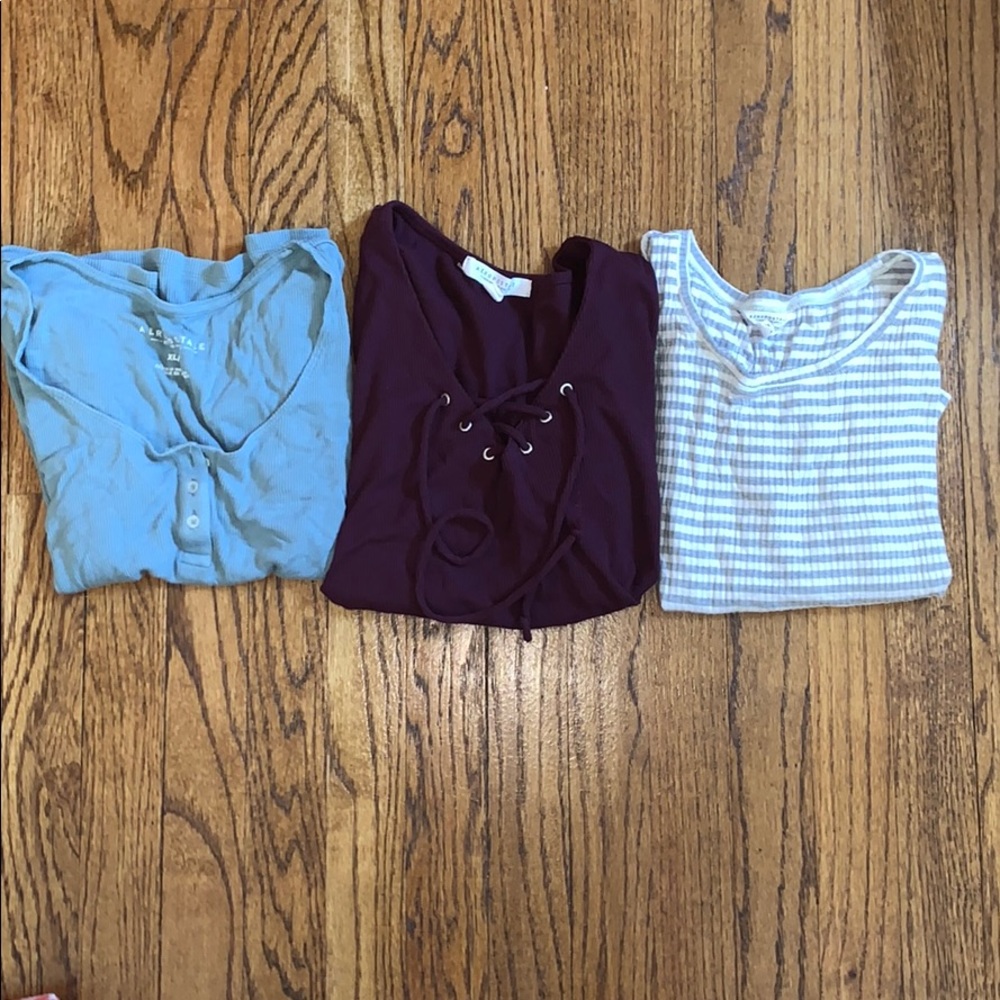 3 pack short sleeve cotton tops